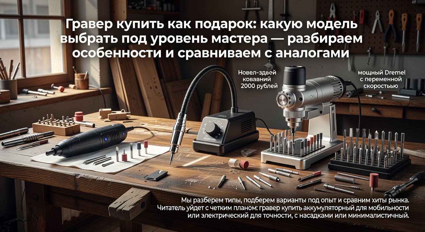 Гравер купить как подарок: какую модель выбрать под уровень мастера — разбираем особенности и сравниваем с аналогами