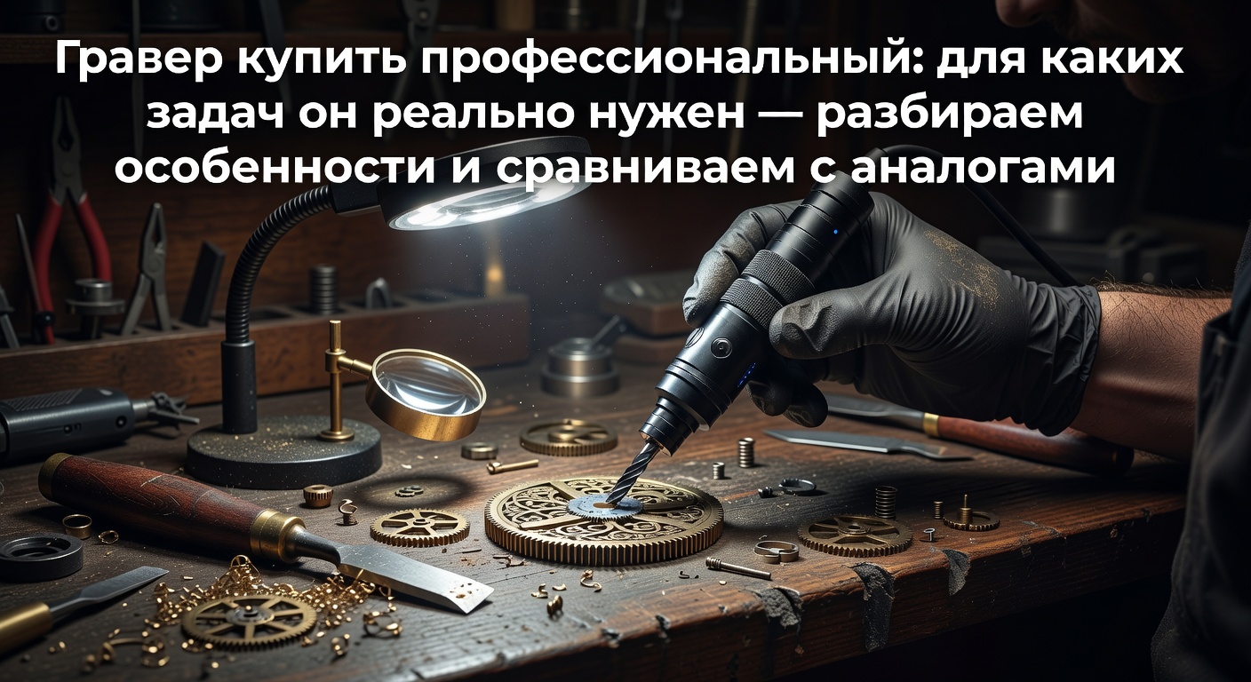 Гравер купить профессиональный: для каких задач он реально нужен — разбираем особенности и сравниваем с аналогами