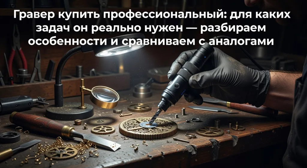 Гравер купить профессиональный: для каких задач он реально нужен — разбираем особенности и сравниваем с аналогами