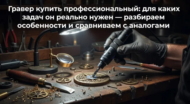Гравер купить профессиональный: для каких задач он реально нужен — разбираем особенности и сравниваем с аналогами